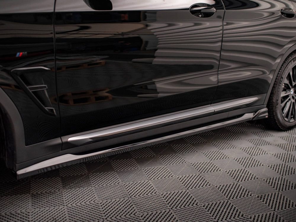 Maxton Design Side Skirts Diffusers BMW X3 G01