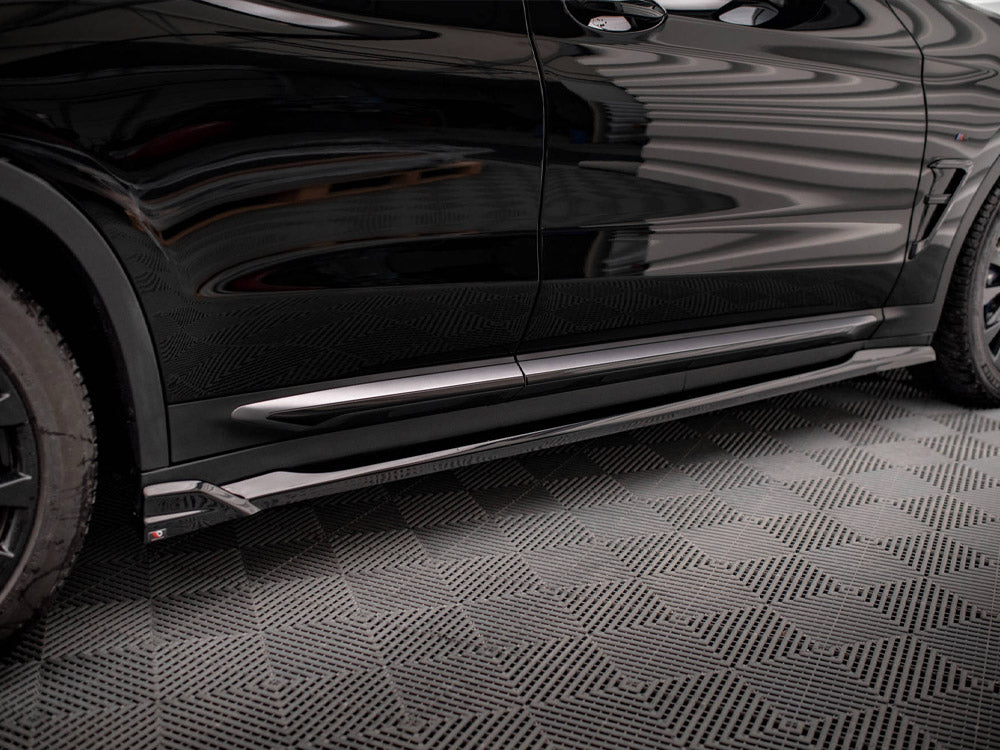 Maxton Design Reduced - Side Skirts Diffusers BMW X3 G01