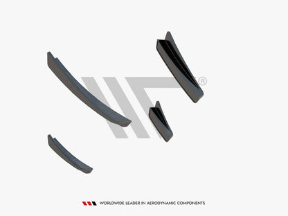 Maxton Design Carbon Fiber Front Bumper Wings (Canards) BMW 1 F40 M-Pack / M135i