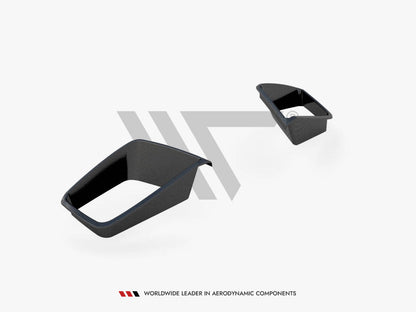 Maxton Design Carbon Fiber Front Bumper Side Vents BMW 1 F40 M-Pack / M135i