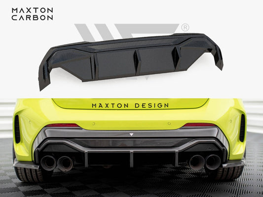Maxton Design Carbon Fiber Rear Diffuser V.1 + Milltek Sport Exhaust BMW 1 F40 M-Pack / M135i