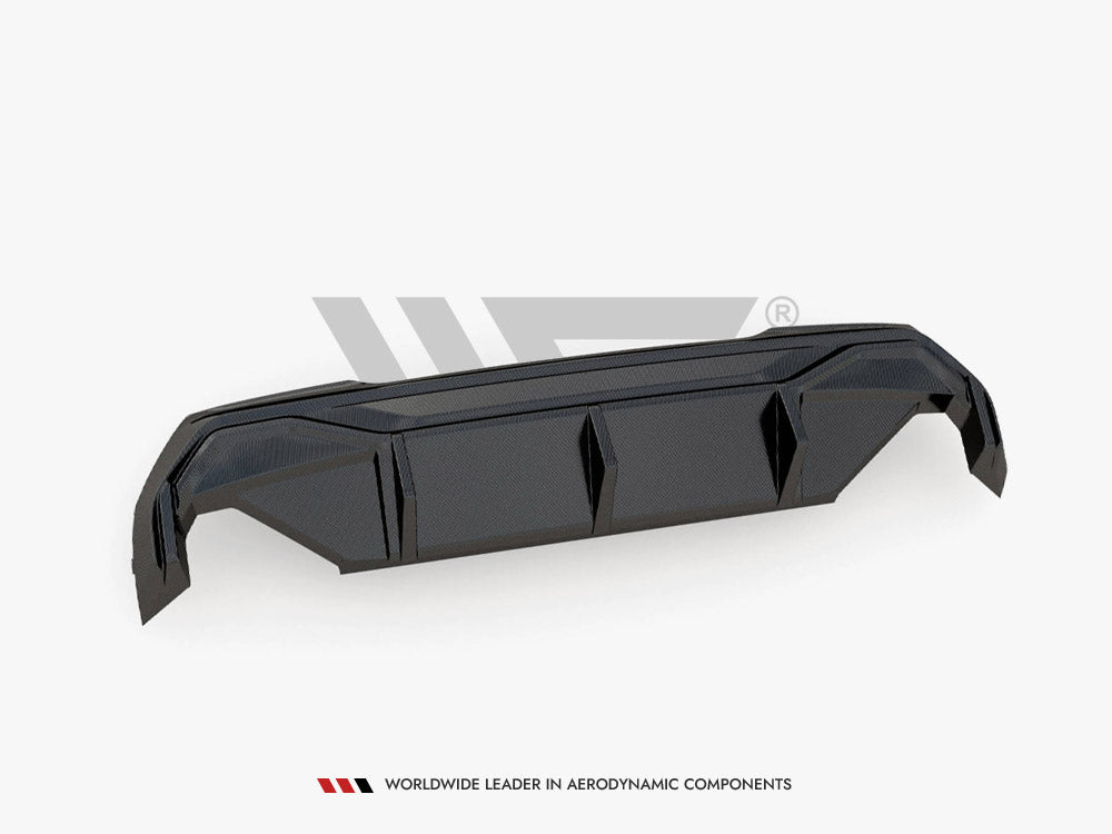 Maxton Design Carbon Fiber Rear Diffuser V.1 + Milltek Sport Exhaust BMW 1 F40 M-Pack / M135i