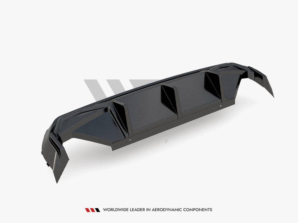 Maxton Design Carbon Fiber Rear Diffuser V.1 + Milltek Sport Exhaust BMW 1 F40 M-Pack / M135i
