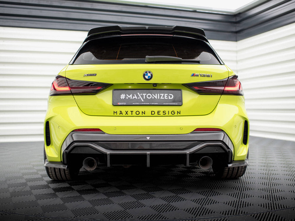 Maxton Design Carbon Fiber Rear Diffuser V.2 BMW 1 F40 M-Pack / M135i