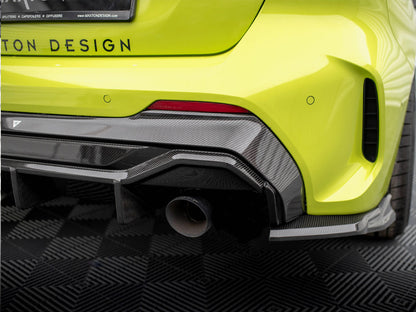Maxton Design Carbon Fiber Rear Diffuser V.2 BMW 1 F40 M-Pack / M135i