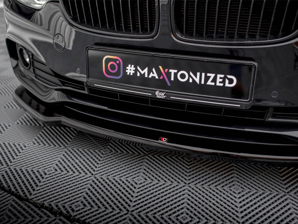 Maxton Design Front Splitter V.1 BMW 4 Coupe / Gran Coupe / Cabrio F32 / F36 / F33