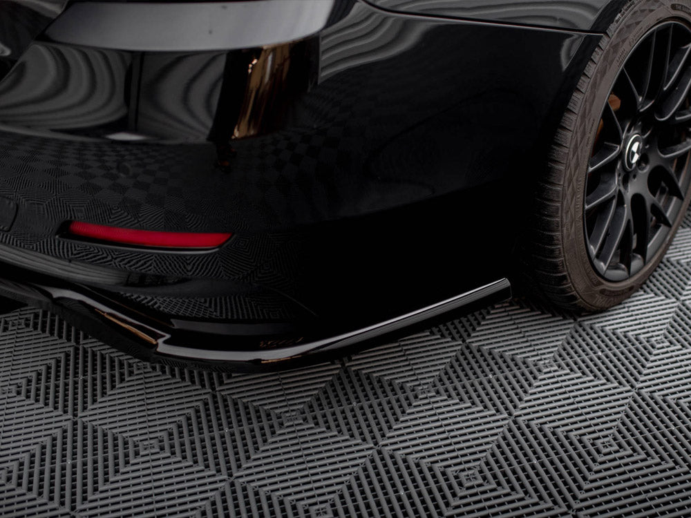 Maxton Design Central Rear Splitter (Vertical Bars) BMW 4 Gran Coupe F36