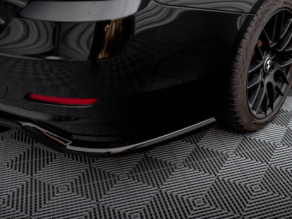 Maxton Design Central Rear Splitter (Vertical Bars) BMW 4 Gran Coupe F36