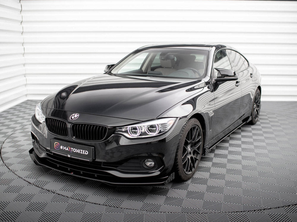 Maxton Design Street PRO Front Splitter + Flaps BMW 4 Gran Coupe F36