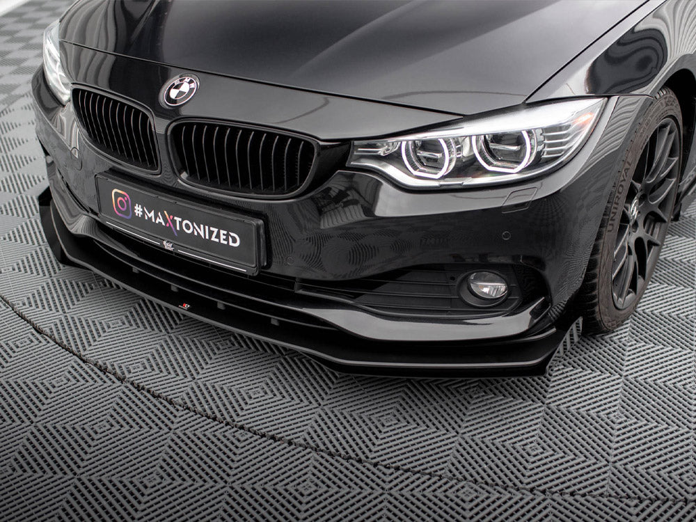 Maxton Design Street PRO Front Splitter + Flaps BMW 4 Gran Coupe F36
