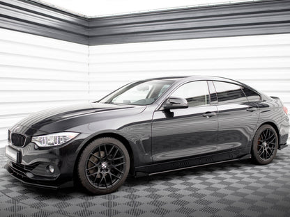 Maxton Design Street PRO Side Skirts Diffusers + Flaps BMW 4 Gran Coupe F36