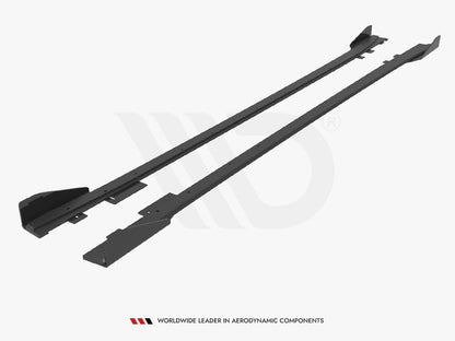 Maxton Design Street PRO Side Skirts Diffusers + Flaps BMW 4 Gran Coupe F36