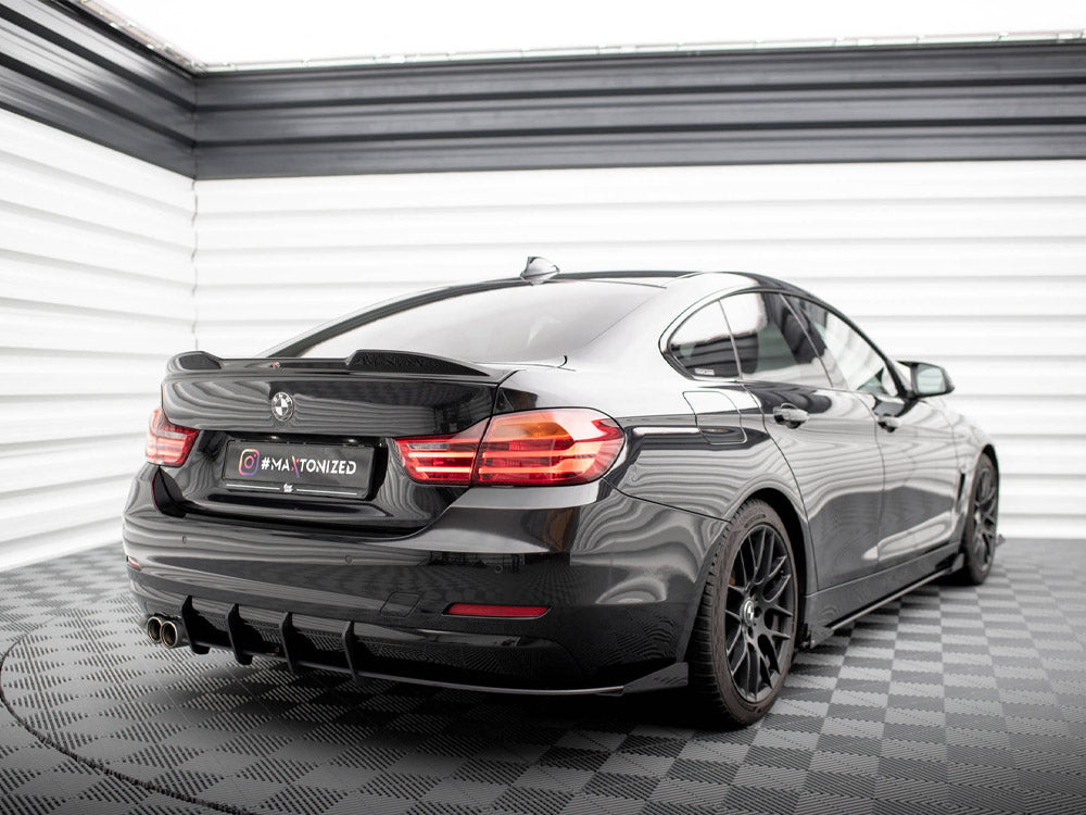 Maxton Design Street PRO Rear Diffuser + Flaps BMW 4 Gran Coupe F36