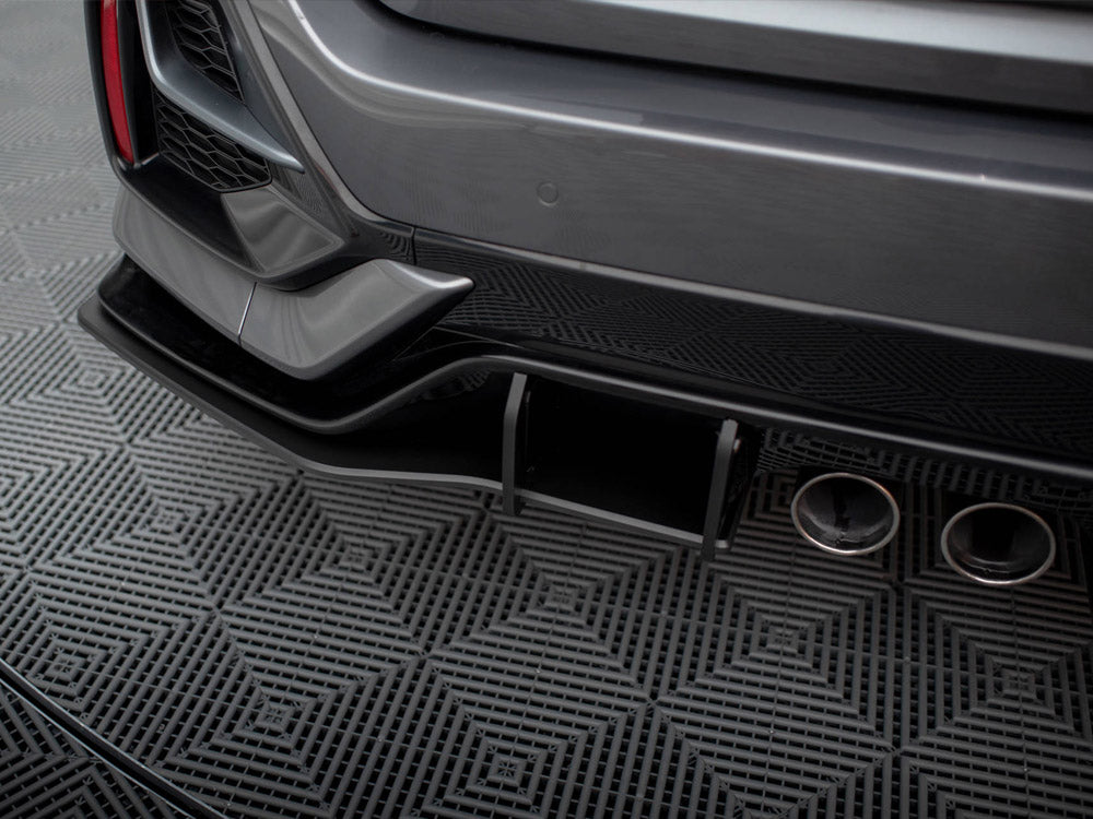 Maxton Design Street PRO Rear Side Splitters V.1 Honda Civic Sport Mk10 Facelift