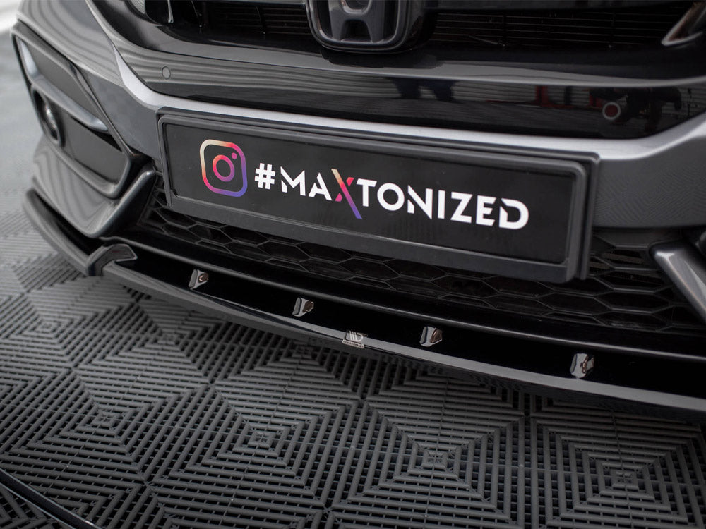 Maxton Design Front Splitter Honda Civic Sport Mk 10