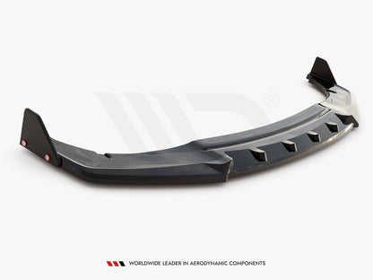 Maxton Design Front Splitter V.1 + Flaps Honda Civic Sport Mk 10