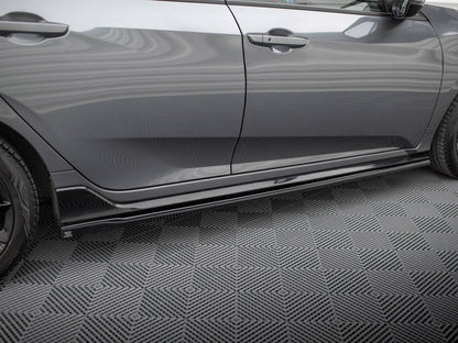 Maxton Design Side Skirts Diffusers Honda Civic Sport Mk 10