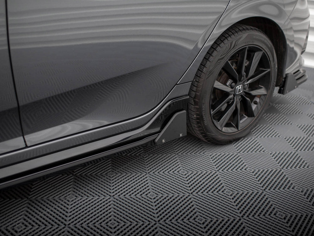 Maxton Design Side Skirts Diffusers + Flaps Honda Civic Sport Mk 10