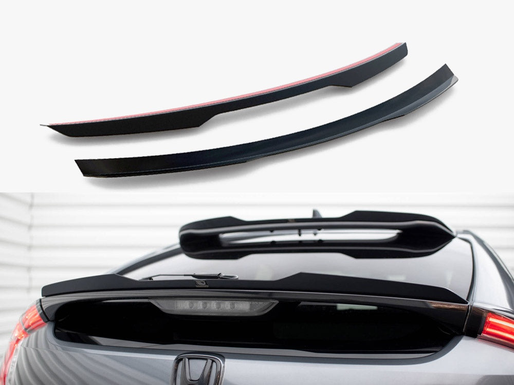 Maxton Design Lower Spoiler CAP Honda Civic Sport Mk 10