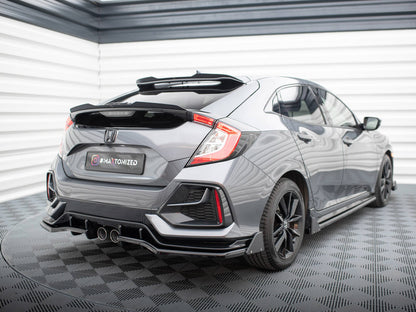 Maxton Design Lower Spoiler CAP Honda Civic Sport Mk 10