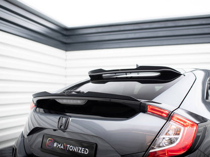 Maxton Design Lower Spoiler CAP Honda Civic Sport Mk 10