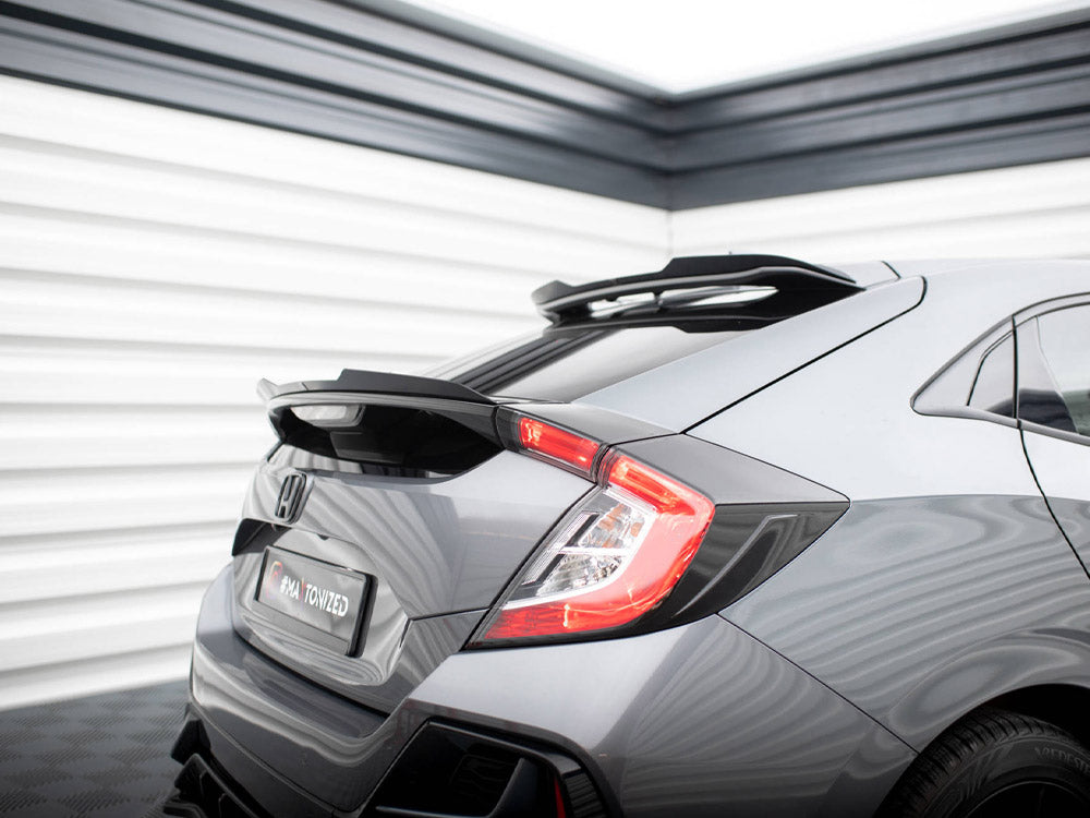 Maxton Design Lower Spoiler CAP Honda Civic Sport Mk 10