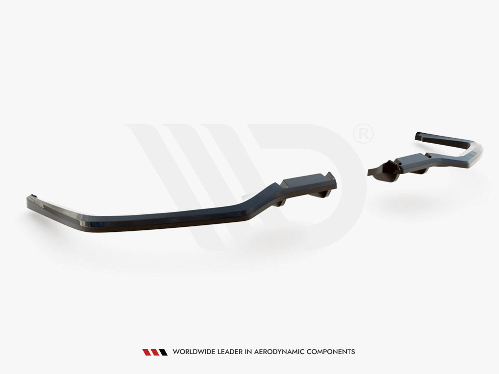 Maxton Design Rear Splitter V.1 (Vertical Bars) Honda Civic Sport Mk10 Facelift