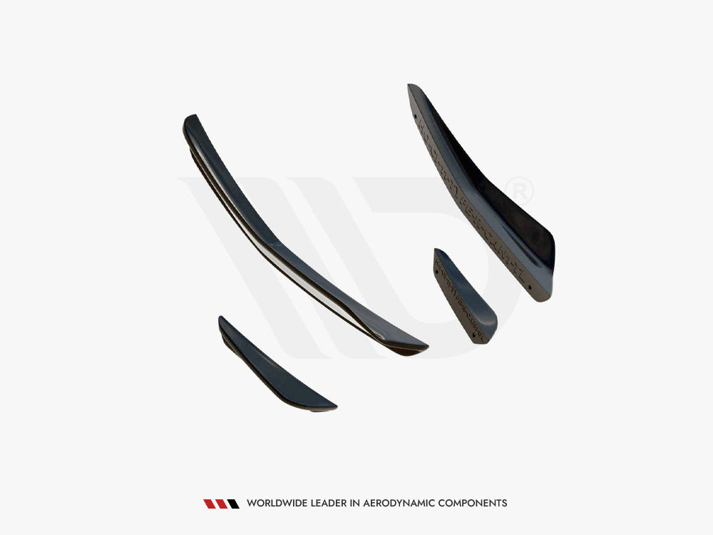 Maxton Design Front Bumper Wings (Canards) Honda Civic Type-R Mk 11