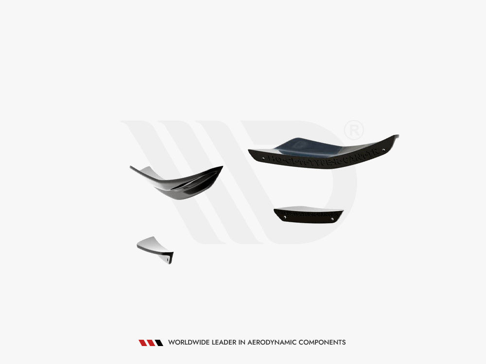 Maxton Design Front Bumper Wings (Canards) Honda Civic Type-R Mk 11
