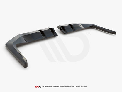 Maxton Design Central Rear Splitter (Vertical Bars) V.1 Honda Civic Type-R Mk 11