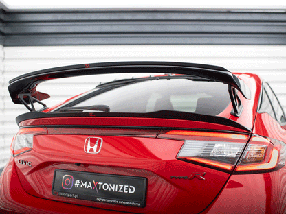 Maxton Design Lower Spoiler CAP Honda Civic Type-R Mk 11