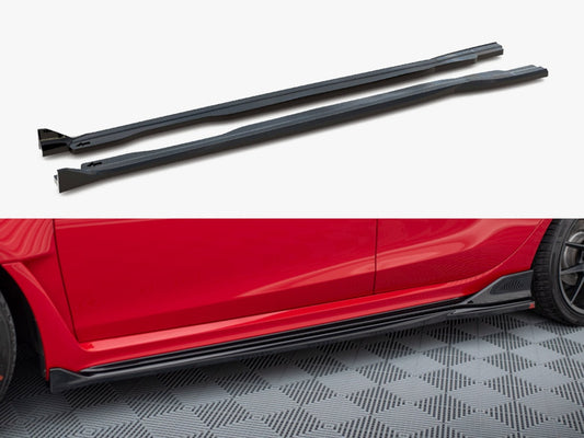 Maxton Design Side Skirts Diffusers V.2 Honda Civic Type-R Mk 11