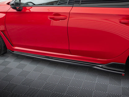 Maxton Design Side Skirts Diffusers V.2 Honda Civic Type-R Mk 11