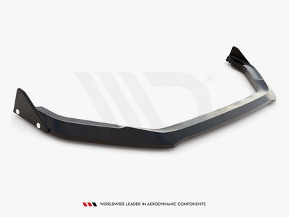 Maxton Design Front Splitter V.1 + Flaps Honda Civic Type-R Mk 11