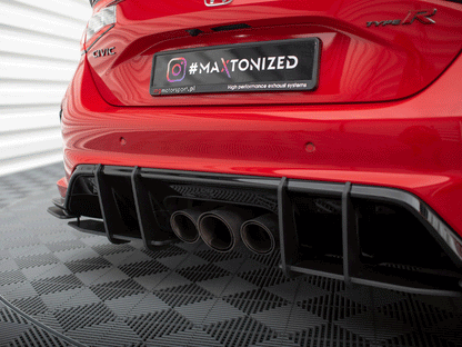 Maxton Design Street PRO Rear Diffuser Honda Civic Type-R Mk 11