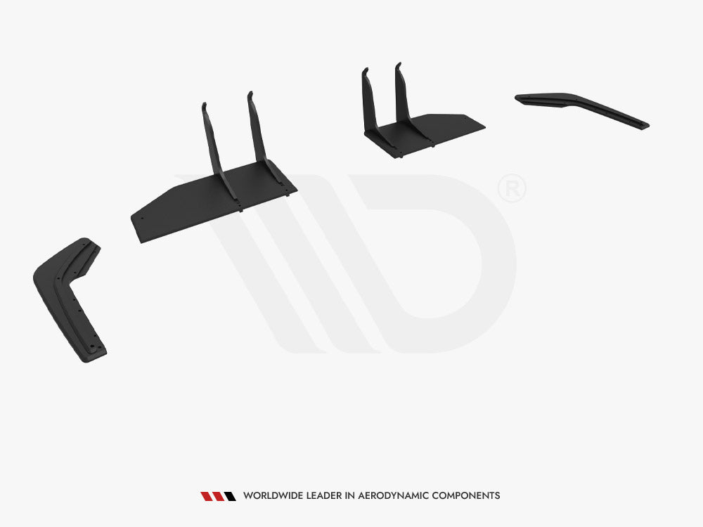 Maxton Design Street PRO Rear Diffuser Honda Civic Type-R Mk 11