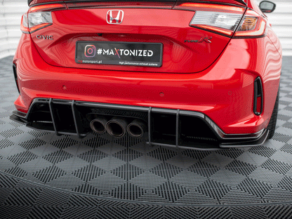 Maxton Design Street PRO Rear Diffuser Honda Civic Type-R Mk 11
