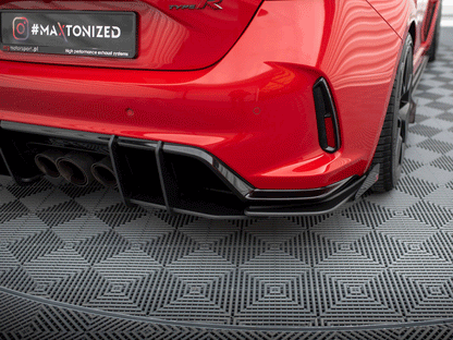 Maxton Design Street PRO Rear Diffuser + Flaps Honda Civic Type-R Mk 11