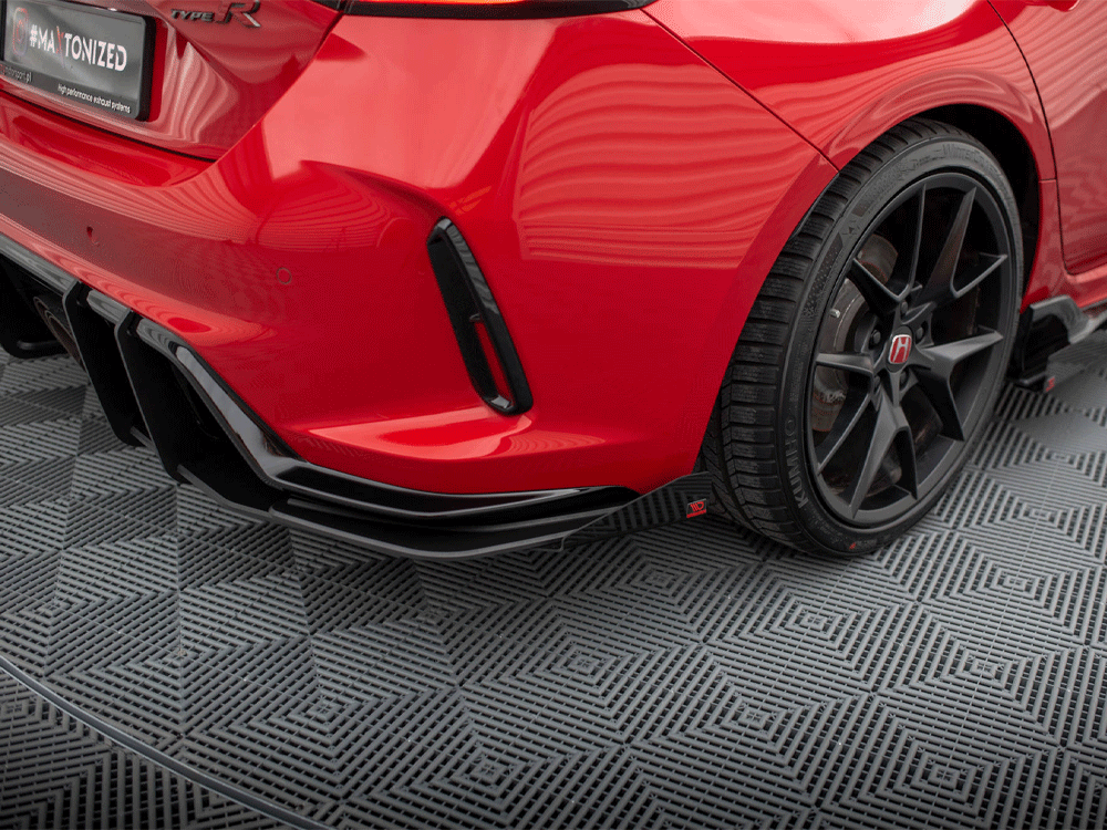 Maxton Design Street PRO Rear Diffuser + Flaps Honda Civic Type-R Mk 11