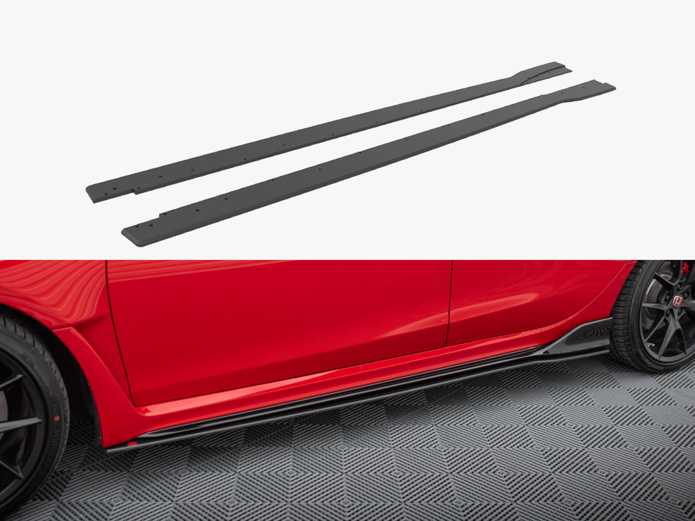 Maxton Design Street PRO Side Skirts Diffusers Honda Civic Type-R Mk 11