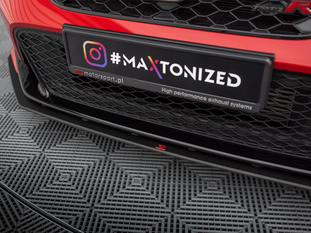 Maxton Design Street PRO Front Splitter Honda Civic Type-R Mk 11