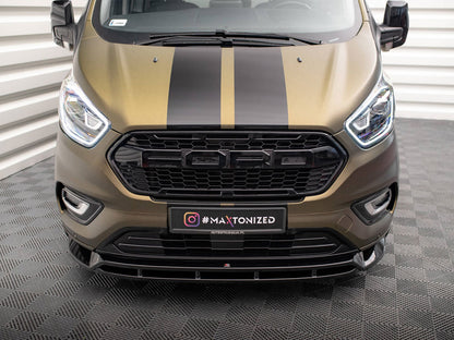 Maxton Design Front Splitter Ford Tourneo Custom Mk1 Facelift