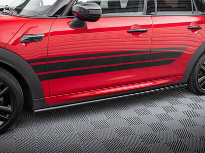 Maxton Design Side Skirts Diffusers Mini Cooper S John Cooper Works F55 Facelift