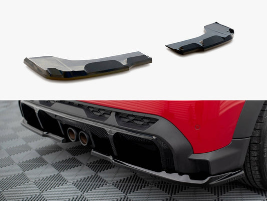 Maxton Design Rear Side Splitters Mini Cooper S John Cooper Works F55 Facelift