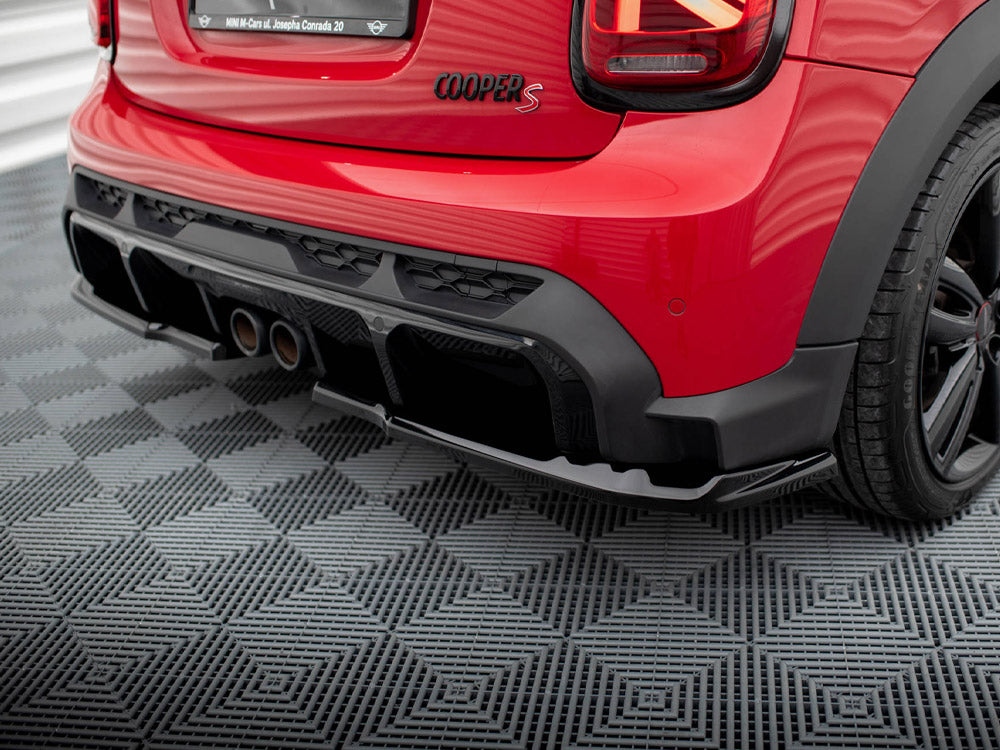 Maxton Design Rear Side Splitters Mini Cooper S John Cooper Works F55 Facelift