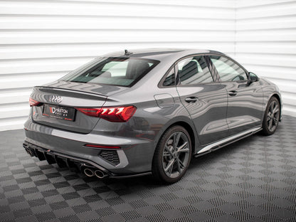 Maxton Design Rear Side Splitters V.2 Audi S3 Sedan 8Y