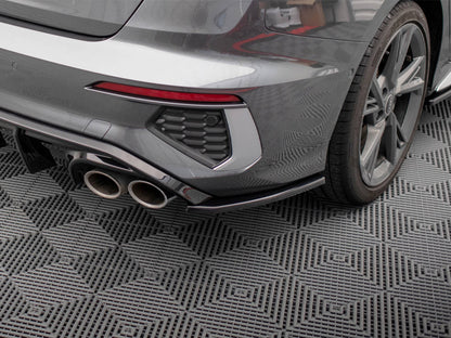 Maxton Design Rear Side Splitters V.2 Audi S3 Sedan 8Y