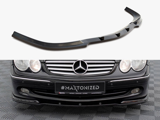 Maxton Design Front Splitter V.1 Mercedes CLK W 209 For Standard Version