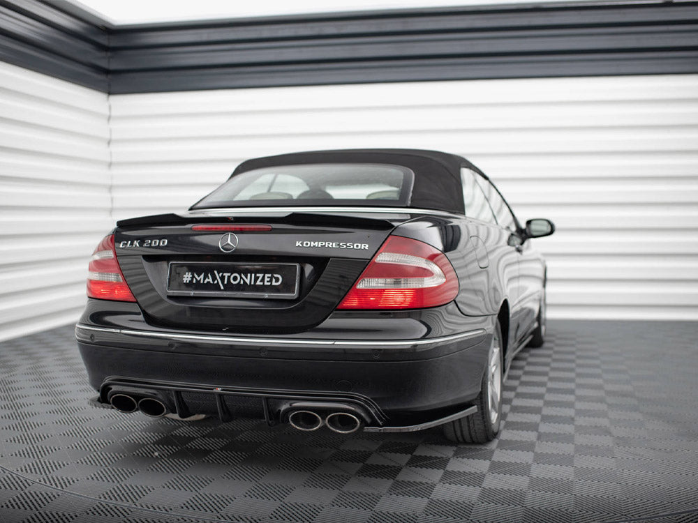 Maxton Design Rear Side Splitters V.2 Mercedes CLK W209