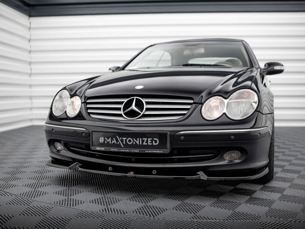 Maxton Design Front Splitter V.2 Mercedes CLK W209